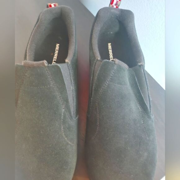 Merrell Men's Black Slip-On Shoes - Picture 6 of 7